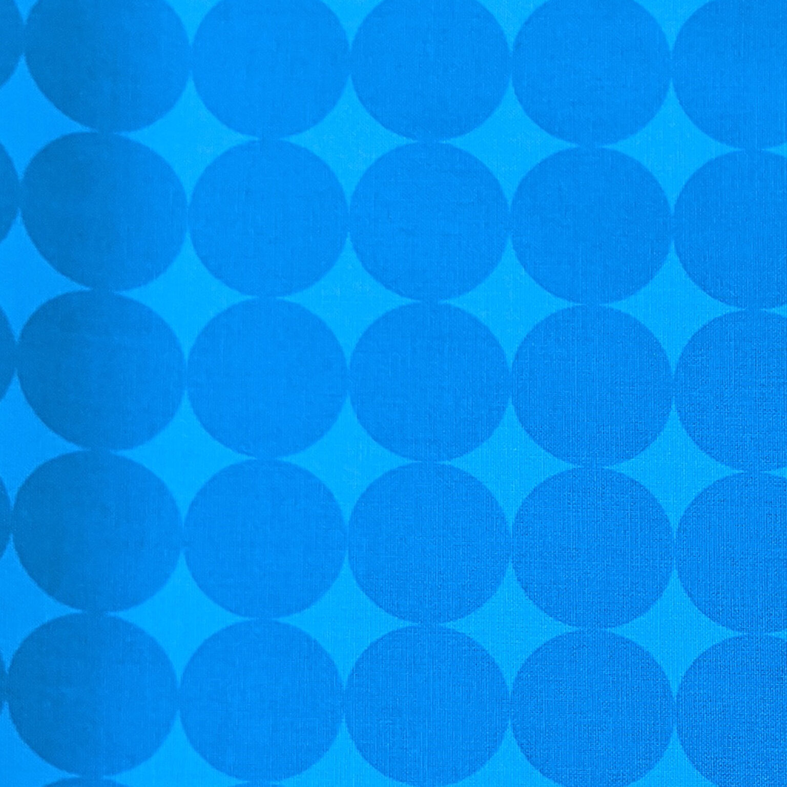 One Yard Aqua Dot Fabric Hipstitch Academy