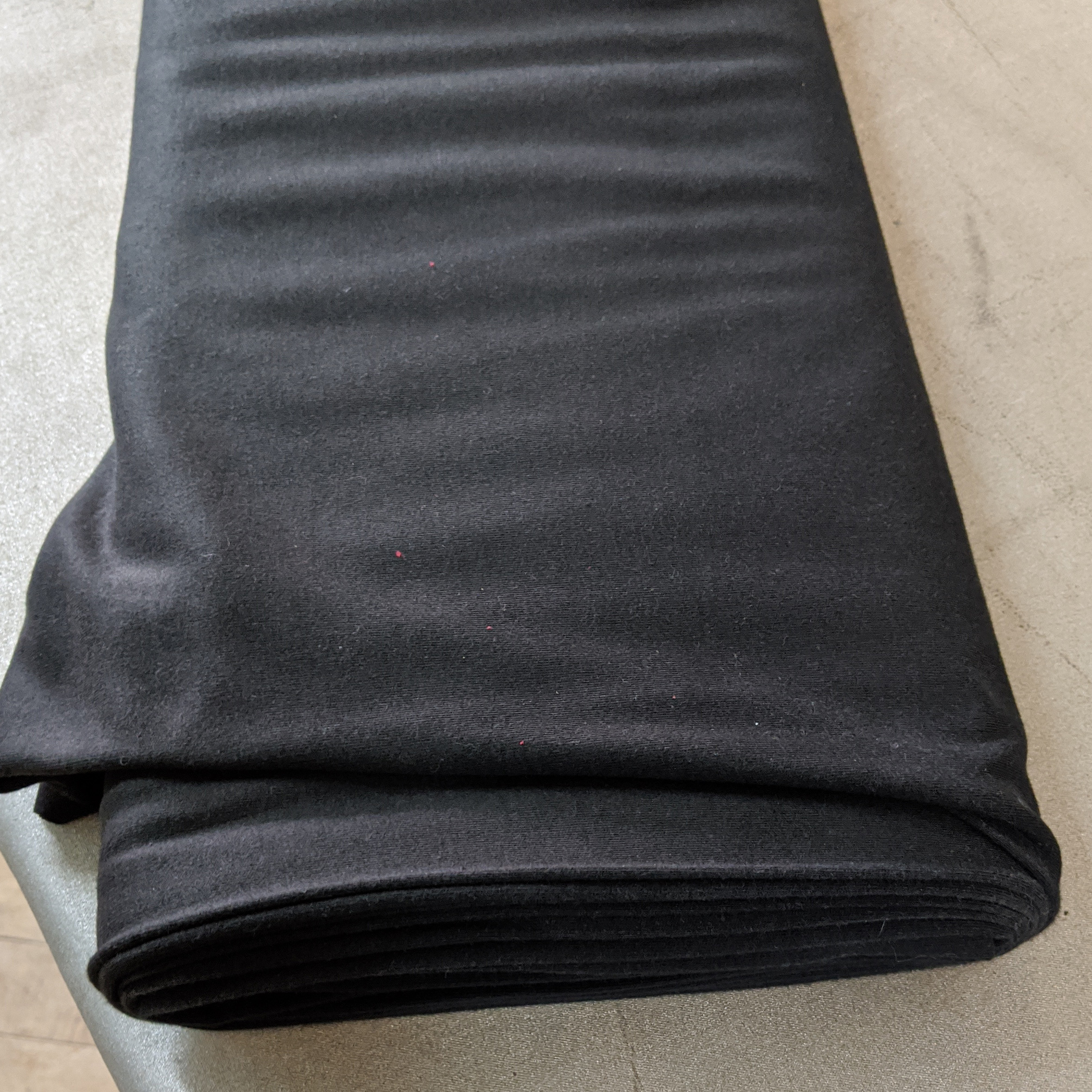 One Yard Black Catalina Jersey Knit Fabric – Hipstitch Academy