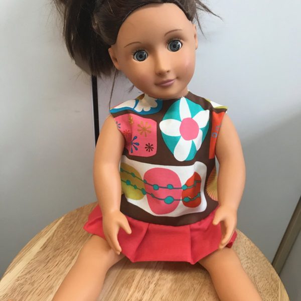 Doll Ruffled Mini Dress